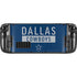 NFL Dallas Cowboys Blue Performance Series Steam Deck Handheld Gaming Computer Skin